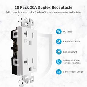 img 3 attached to 🔌 Grounding Resistant Outlet Socket Receptacle