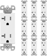 🔌 grounding resistant outlet socket receptacle logo