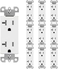 img 4 attached to 🔌 Grounding Resistant Outlet Socket Receptacle