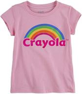 crayola childrens apparel graphic crewneck logo