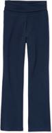 детские штаны для девочек "the children's place girls' active foldover waist pants: удобная и стильная одежда для маленьких модниц! логотип