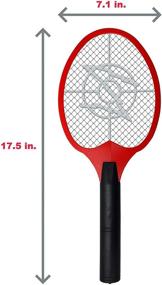 img 2 attached to 🪰 Koramzi Bug Zapper Racket Fly Swatter Mosquito Killer - Fast & Effective Indoor and Outdoor Pest Control F2 (Red)
