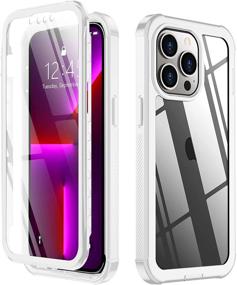 img 4 attached to Redpepper iPhone 13 Pro Max Case: 360° 📱 Protective Case with Built-in Screen Protector - Anti-Scratch Shock Protection