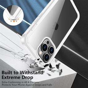 img 1 attached to Чехол Redpepper для iPhone 13 Pro Max: 360° 📱 Защитный чехол с встроенным защитным экраном - Антицарапинная защита от ударов.