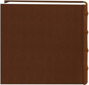 img 2 attached to 📸 Pioneer Brown Embossed Floral Frame Leatherette Photo Album, 4x6 Inches