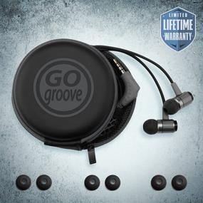 img 3 attached to GOgroove AudiOHM RNF Durable Earbuds - Heavy Duty Headphones With Thick Aramid Fiber Reinforced Cable Headphones