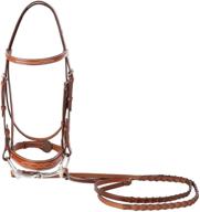 🐴 huntley equestrian sedgwick leather fancy stitched english bridle and reins logo