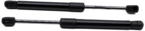 img 2 attached to 🚗 Front Trunk Gas Struts for Porsche 911 (991) Coupe (2011/12-2018) Shock Absorber Car Parts Accessories Gift – 2pcs (Ordinary Black)