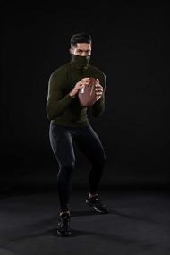 img 1 attached to DRSKIN Turtleneck Compression Thermal Baselayer Men's Clothing and Active