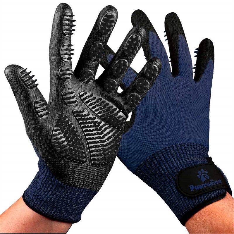 pet grooming bathing gloves effective horses 로고
