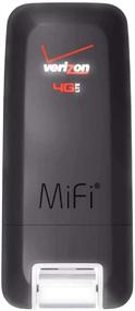 img 1 attached to Verizon MiFi USB620L U620L 4G LTE Global USB Modem Black: Fast and Reliable Internet Connectivity with Verizon