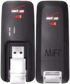 img 4 attached to Verizon MiFi USB620L U620L 4G LTE Global USB Modem Black: Fast and Reliable Internet Connectivity with Verizon