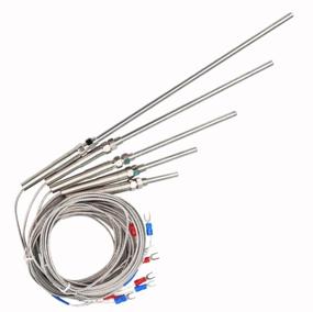 img 1 attached to RuoFeng Thermocouple Temperature Controller: Accurate Stainless Steel Test, Measure & Inspect