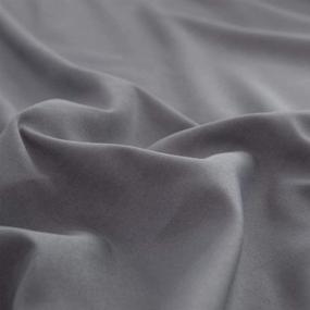 img 2 attached to 🛌 Hypnoser Weighted Blanket Removable Duvet Cover - Dark Grey King Size (78''x85''): A Perfect Fit for Enhanced Comfort!