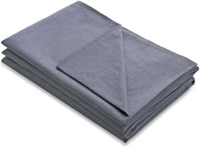 img 4 attached to 🛌 Hypnoser Weighted Blanket Removable Duvet Cover - Dark Grey King Size (78''x85''): A Perfect Fit for Enhanced Comfort!