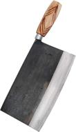 🔪 kitory 7.5-inch chinese traditional forged cleaver - high carbon clad steel chef's knife for vegetables and unfrozen meat - 100% handmade logo