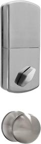 img 3 attached to 🔒 Satin Nickel MiLocks DFK-02SN Electronic Touchpad Keyless Deadbolt and Passage Knob Combo – Enhanced SEO