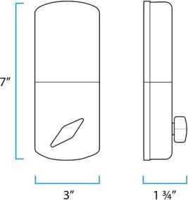 img 1 attached to 🔒 Satin Nickel MiLocks DFK-02SN Electronic Touchpad Keyless Deadbolt and Passage Knob Combo – Enhanced SEO