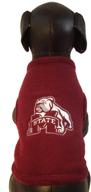mississippi bulldogs fleece sweatshirt medium logo