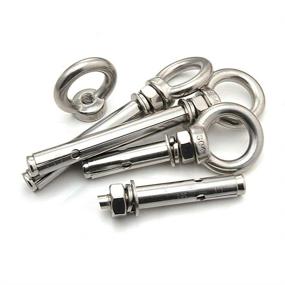 img 2 attached to 🔩 High-quality Stainless Steel Concrete Expansion Preamer Eyebolt