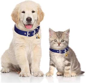 img 1 attached to VVS 4PCS Pet Bells: Premium Cat & Dog Collar Accessories for Training - Perfect for Kitten and Puppy Collars