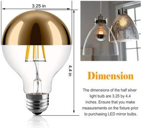 img 2 attached to 💡 Dimmable Decorative Reflected Chrome-like Powerhouse