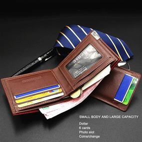 img 2 attached to Bi Fold Wallet Purse Teens Birthday Boys' Accessories ~ Wallets & Money Organizers