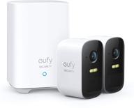 eufy security eufycam 2c 2-cam kit – outdoor wireless home security camera system, 180-day battery life, homekit compatible, 1080p hd, ip67 rated, night vision, no monthly fees логотип