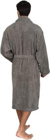 img 3 attached to 🌿 TowelSelections Organic Cotton Bathrobe Neutral: Luxurious and Eco-Friendly Wrap for Ultimate Comfort