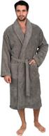 🌿 towelselections organic cotton bathrobe neutral: luxurious and eco-friendly wrap for ultimate comfort logo