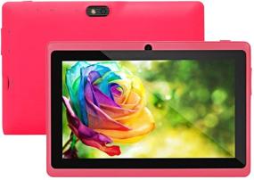 img 3 attached to 7 inch Android Quad Core Tablet PC with Keyboard, Dual Camera, 40GB Storage Capacity, Capacitive Touch Screen, WiFi, Bluetooth, GPS (Pink) - Including Stylus Pen