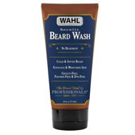 wahl beard wash with essential oils for moisturizing skin & beard – manuka oil, meadowfoam seed oil, clove oil, moringa oil – model 805601 logo