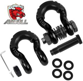 img 3 attached to AMBULL Shackles Strength Security Isolator Exterior Accessories