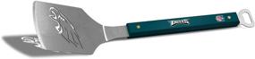 img 3 attached to 🏈 YouTheFan NFL 18-inch Sportula Stainless Steel Spatula with Bottle Opener