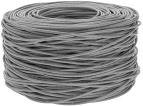img 1 attached to Кабели Direct Online 1000Ft CAT6 Солидный кабель 550МГц Ethernet LAN UTP 23AWG RJ45 Сетевой провод оптом (серый)