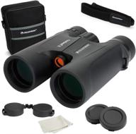 🌲 explore the outdoors with celestron outland x 8x42 binoculars - waterproof, fogproof, and ideal for adults - featuring multi-coated optics and bak-4 prisms - enhanced with protective rubber armoring logo