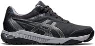 asics gel course ace shoes graphite logo