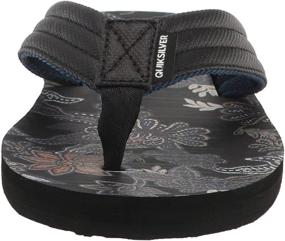 img 3 attached to Quiksilver Carver Print Sandal Black Men's Shoes in Athletic