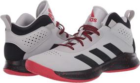 img 1 attached to 🏀 Кроссовки для баскетбола adidas Unisex-Child Cross Em Up 5 Wide: Превосходная производительность для молодых игроков