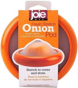 img 4 attached to Joie Fresh Stretch Pod for Onions: LFGB Approved, One Size, Orange - Ultimate Storage Solution by MSC International