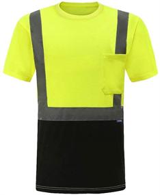 img 4 attached to 👕 AYKRM Reflective Safety Visibility Shirts: Optimal Occupational Health & Safety Products