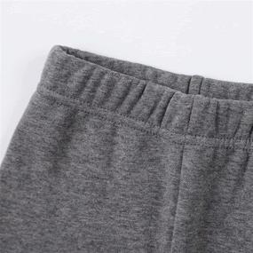 img 1 attached to 🩲 CozyIKIOHTI: Toddler Fleece Leggings for Girls - Stylish Thermal Clothing