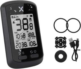 img 4 attached to 🚲 WOTOW GPS Bike Computer: Wireless Cycling Speedometer with Waterproof Bicycle Odometer, Bluetooth ANT+ Sensor, and USB Rechargeable 1.8” LCD