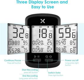 img 3 attached to 🚲 WOTOW GPS Bike Computer: Wireless Cycling Speedometer with Waterproof Bicycle Odometer, Bluetooth ANT+ Sensor, and USB Rechargeable 1.8” LCD