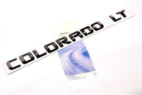 img 4 attached to Эмблема-подпись Yoaoo® COLORADO для Chevrolet