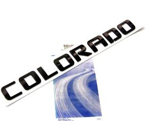 img 2 attached to Yoaoo® COLORADO Nameplate Emblem Chevrolet