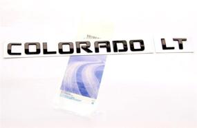 img 3 attached to Эмблема-подпись Yoaoo® COLORADO для Chevrolet