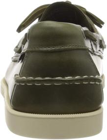 img 2 attached to 👞 Sebago Portland Cognac Suede Men's Dockside Shoes - Loafers & Slip-Ons
