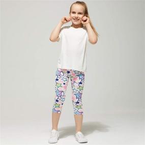 img 3 attached to 👧 Adorel Girls Leggings Cropped: Top Manufacturer of Girls' Clothing