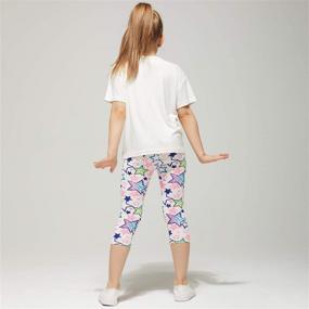 img 1 attached to 👧 Adorel Girls Leggings Cropped: Top Manufacturer of Girls' Clothing